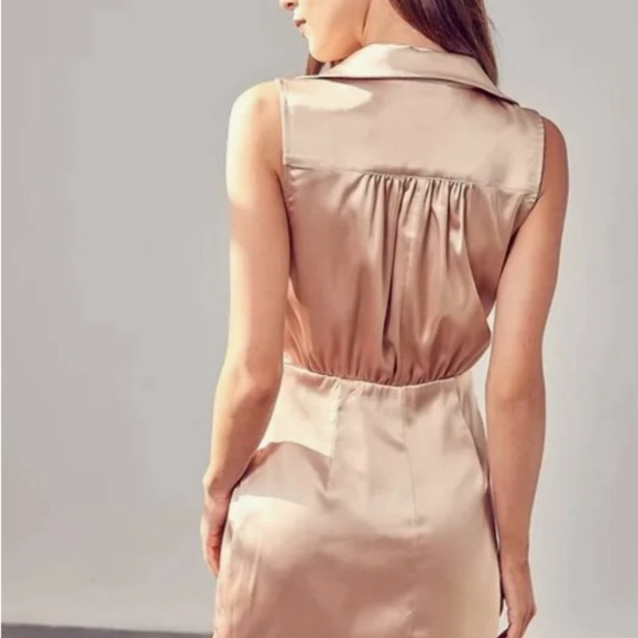 Do+Be Gold dress - Picture 3 of 4